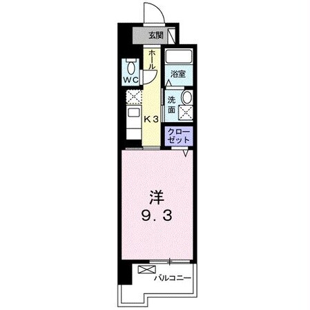 グランクリュ佐古　WESTの物件間取画像